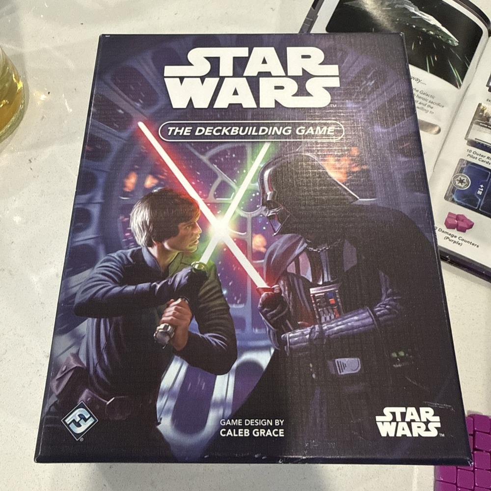 Fantasy Flight Star Wars The Deckbuilding Game Thematic Game - SWG01EN Complete